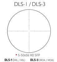 Puškohled Delta Stryker HD 5-50x HD SFP DLS-3